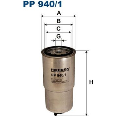 FILTRON Kraftstofffilter | PP940/1