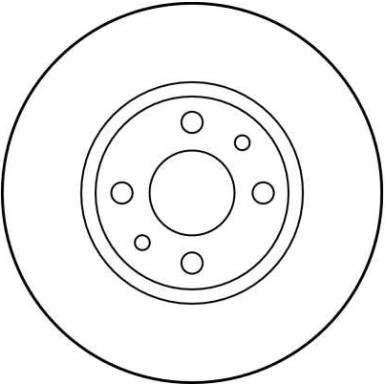 Bremsscheibe Fiat T. Stilo 01-/Multipla/Bravo 07-/Lybra | DF1790