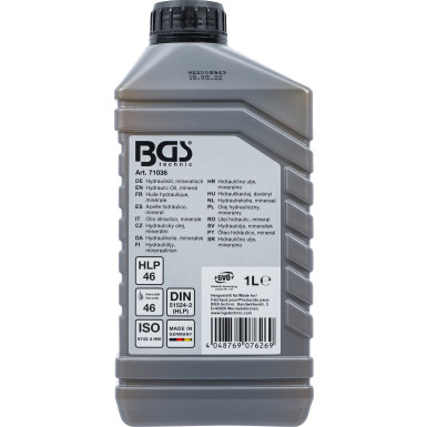 BGS Hydrauliköl | mineralisch | 1 l | 71036