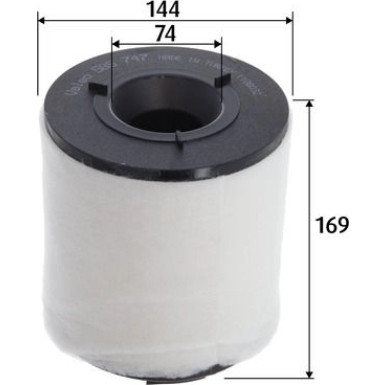 VALEO Luftfilter | 585747