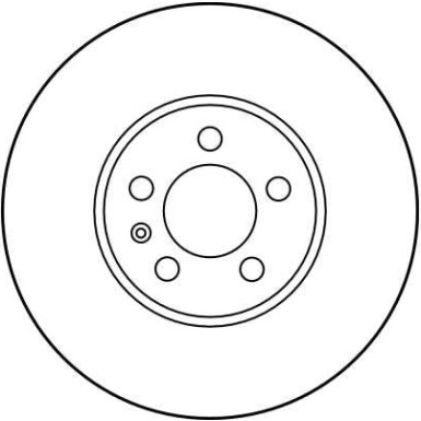 Bremsscheibe Vw P. Passat 2 | DF2758