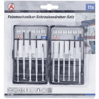 BGS Feinmechaniker-Schraubendreher-Satz | 11-tlg | 7969