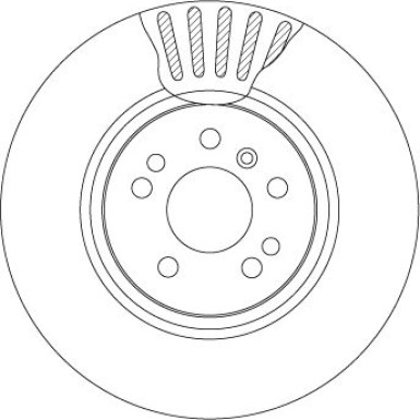 Bremsscheibe Db P. W164/W251 | DF4471S