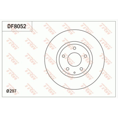 Bremsscheibe Mazda P. 6/Cx-5 2.0-2.5 11 | DF8052