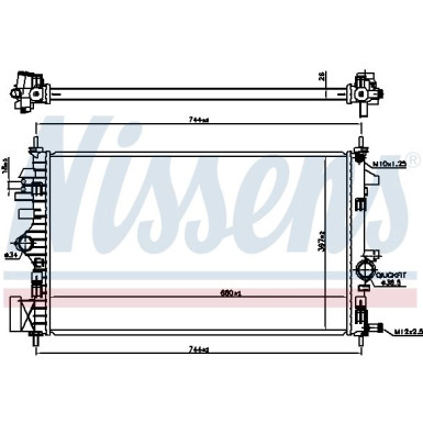 Wasserkühler PKW | Opel Insignia 08 | 606047