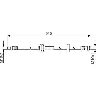 Bremsschlauch | FIAT | 1987481482