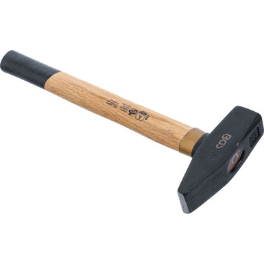 BGS Schlosserhammer | Holz-Stiel | DIN 1041 | 1000 g | 856