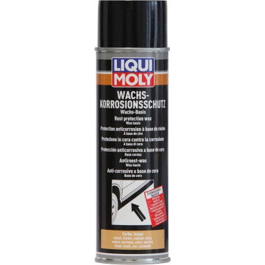 Liqui Moly Wachskorrosionsschutz braun 500 ml | 6103 | braun/trans.,500ml Dose Aerosol