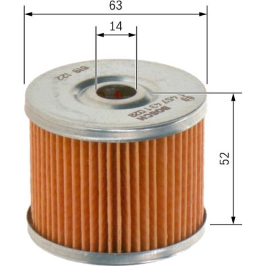 Kraftstofffilter | RENAULT,PEUGEOT,CITROEN,TALBOT,FIAT | 1457431028