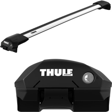 Thule Dachträgerset Wingbar Edge für ALFA ROMEO 159 Sportwagon 5-dr Estate 06-11 mit erhöhter Dachreling | ATSSETWBEDGE0250