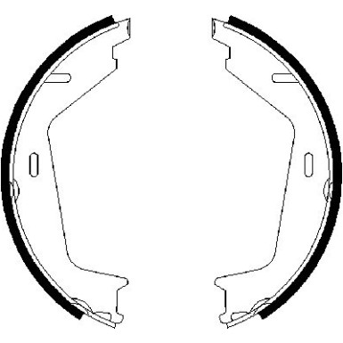 Bremsbacken | VOLVO V70,S60,V70,S80,XC70,S80,XC70 | 0 986 487 623