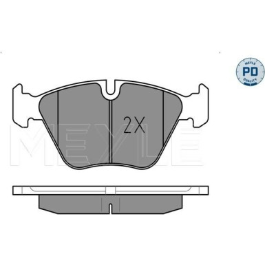 Bremsbelagsatz Bmw P. E39 520-540 10/96 | 025 219 9020/PD