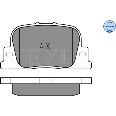 Bremsbelagsatz Toyota T. Camry 2,2-3,0 96-01 | 252359215