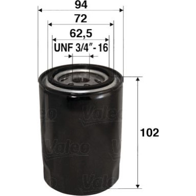 VALEO Ölfilter | 586066