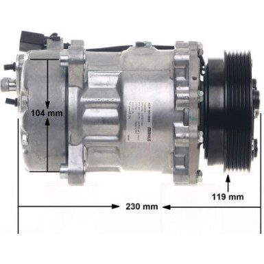 Kompressor, Klimaanlage | ACP 191 000S