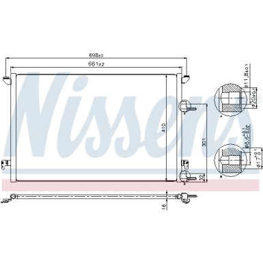 Kondensator PKW | SAAB 9-3 02- 1.9 TID | 940320