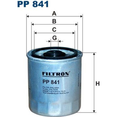 FILTRON Kraftstofffilter | PP 841