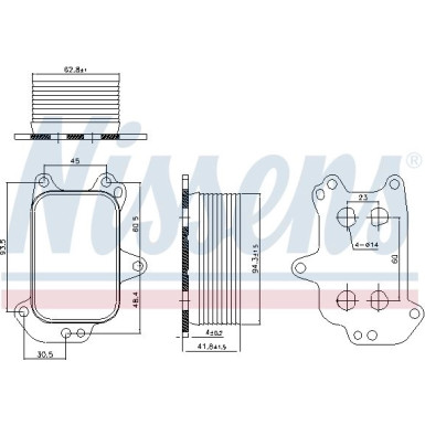 Ölkühler PKW | Citroen C3 II 09 | 90966