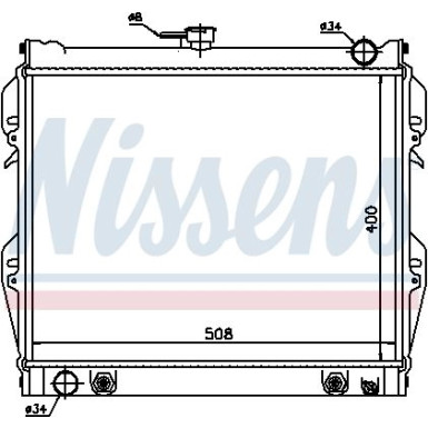 Wasserkühler PKW | TOYOTA Pick-up 84 | 64728