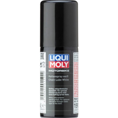 Liqui Moly Motorbike Kettenspray weiß 50 ml | 1592 | 50ml Flasche Alu