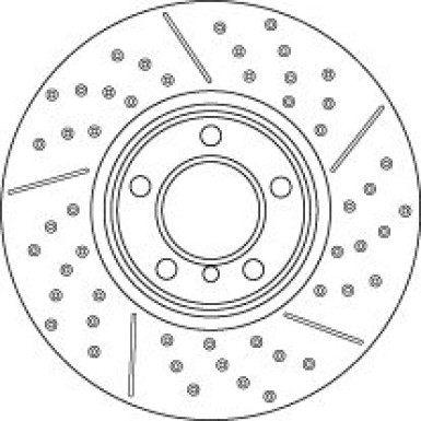 Bremsscheibe Bmw S. 1/2/3/4 10 | DF6604S