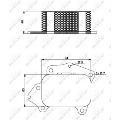 Ölkühler, Motor“L | 31174