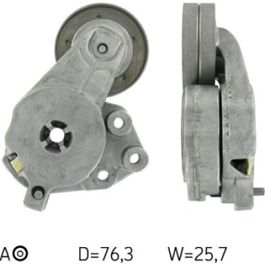 Spannrolle Nebentrieb | VW Golf V,Jetta III,Tiguan, Touran | VKM 31099