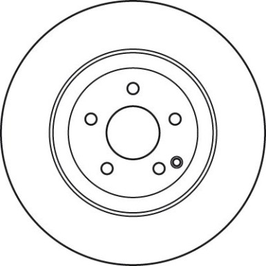 Bremsscheibe Db P. W211 02 | DF7351S