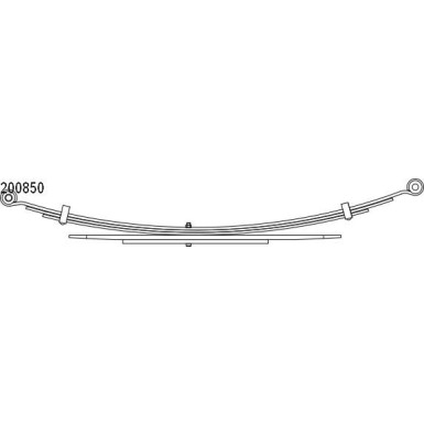 Federpaket - Federung/Dämpfung Ford T. Ranger 99-06 (3+2) (530/670mm) | 10.200.850.00