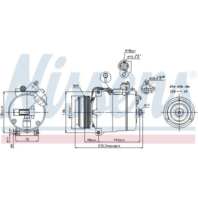 Kompressor PKW | BMW E39 525td,525tds | 89034