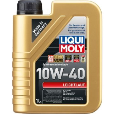 Liqui Moly Leichtlauf 10W-40 1 l | 1317 | 1L Dose Kunststoff