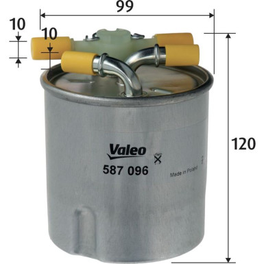 VALEO Kraftstofffilter | 587096