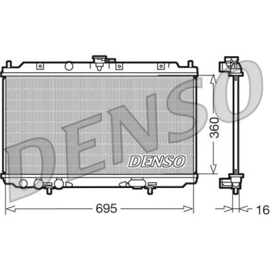 Denso | Motorkühler | DRM46012