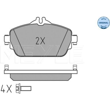 Bremsbelagsatz Db P. W205 2.0-2.2 14 | 025 220 3219