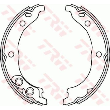 70 462 000 Bremsbacken | FIAT Ducato,PEU,CIT 94 | GS8715