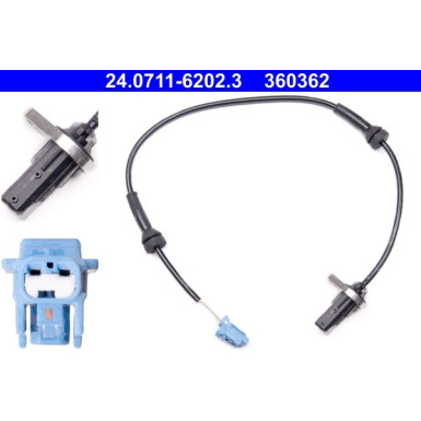 ATE ABS Sensor | 24.0711-6202.3