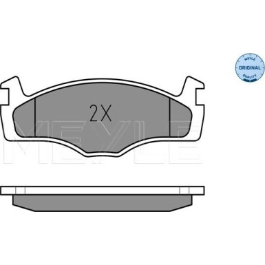 Bremsbelagsatz Vw P. Golf/Jetta/P | 252088715