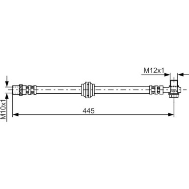 Bremsschlauch HA | MINI | 1987476990