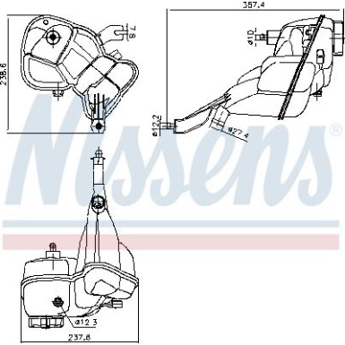 Ausgleichsbehälter | Mercedes S350 3.5 06 | 996275