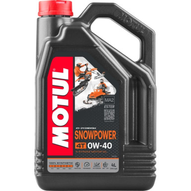 Motul ATV SnowPower 4T 0W-40 4 Liter | 105892