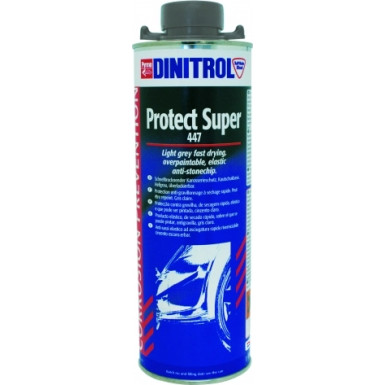 DINITROL 447 Protect Super Steinschlagschutz Hellgrau 1 Liter Saugdose | 1102410