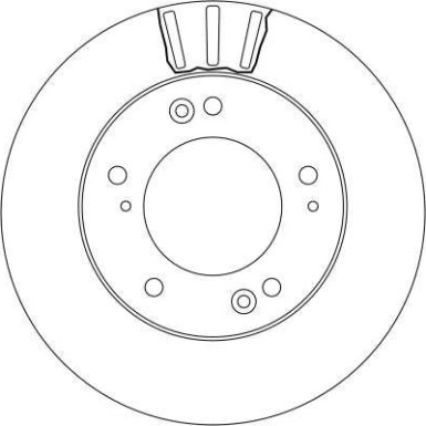 Bremsscheibe Kia P. Sportage | DF4172