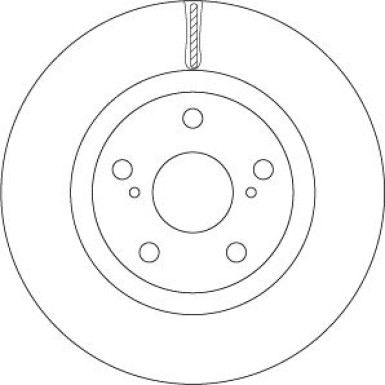 82 481 164 Bremsscheibe VA | TOYOTA Rav 4 06 | DF6675