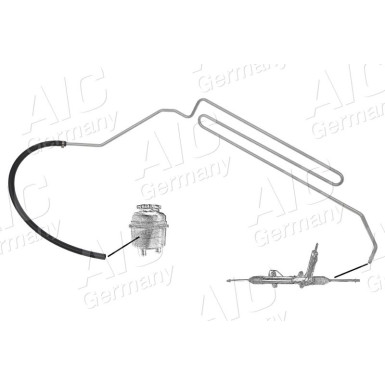 Hydraulikschlauch, Lenkung | FORD Focus 98 | 57164