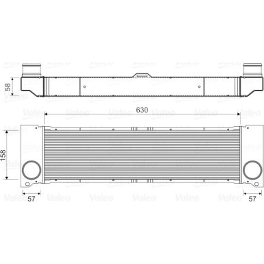 VALEO Druckluftkühler | 818356