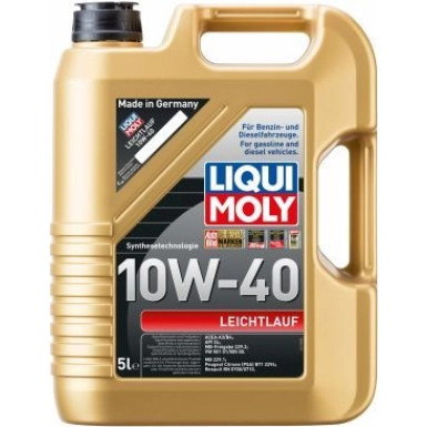 Liqui Moly Leichtlauf 10W-40 5 l | 1310 | 5L Kanister Kunststoff