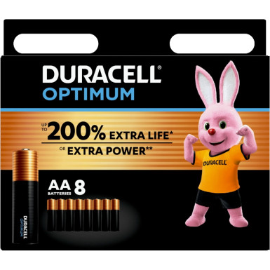 Duracell Optimum 8AA | 5000394137684