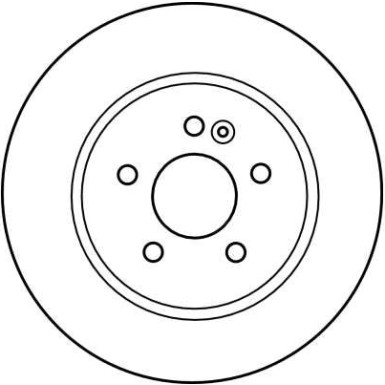 Bremsscheibe Db P. W163 98 | DF4150