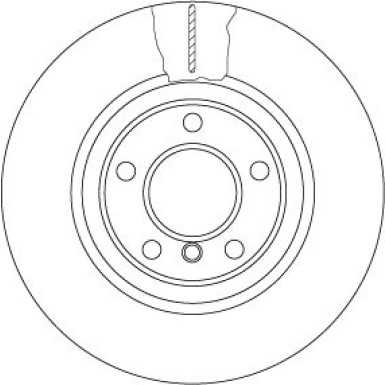 Bremsscheibe Bmw S. 5 10 | DF6616S