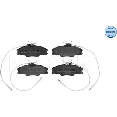 Bremsbelagsatz Peugeot S. 406 95-04 Mit Sensor | 025 217 2419/W